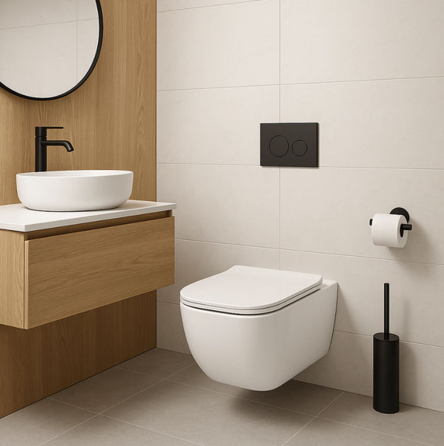 Подвесной унитаз Rea Dexter Tornado безободковый 51,5x36,5 см white REA-C1278 - изображение 2
