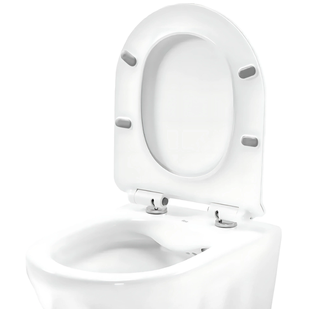 Подвесной унитаз Rea Gustavo безободковый white REA-C1652 - изображение 5