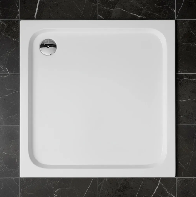 Душовий піддон REA BELMOND 80x80 WHITE - изображение 4