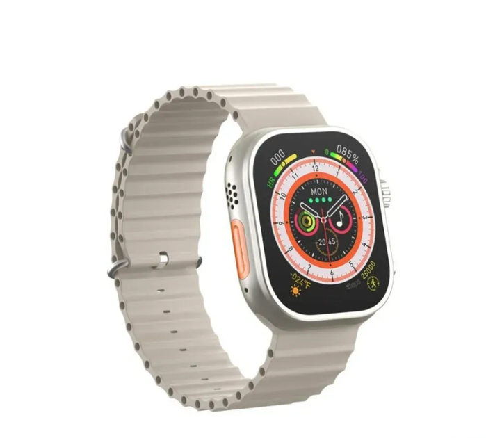 Смарт-часы AMOLED 1.43", Bluetooth звонки, IP68, пульсометр XO Watch Ultra AMOLED, серебристые - Фото 2 Смарт-часы AMOLED 1.43", Bluetooth звонки, IP68, пульсометр XO Watch Ultra AMOLED, серебристые - изображение 2