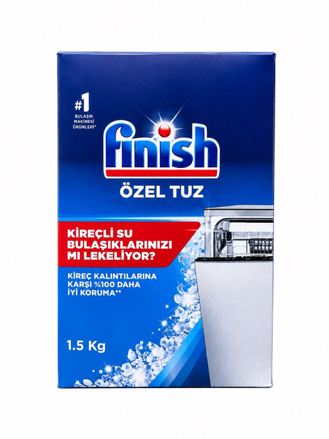 Соль для посудомоечной машины Finish 1.5 KG - Фото 1 Соль для посудомоечной машины Finish 1.5 KG - изображение 1