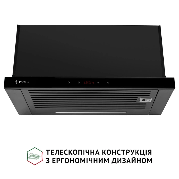 Кухонна витяжка Perfelli ISEO 6PSF NERO - зображення 3