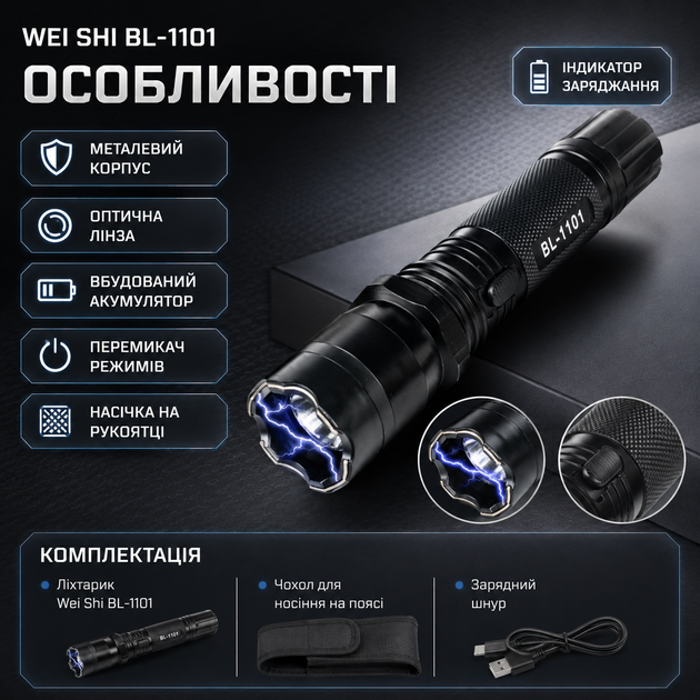 Фонарь аккумуляторный 40 Вт светодиодный ручной портативный с металлическим противоударным корпусом Cree 1000W оптической линзой индикатором зарядки для освещения - изображение 2