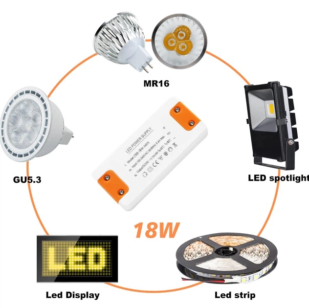 Блок питания 24V 18W 0.75A для LED освещения (трансформатор 220В → 24В) - изображение 3