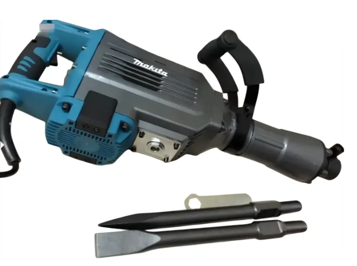 Відбійний молоток Makita HM1307CB 1700 Вт електричний бетонолом 45 Дж професійний демонтажний інструмент SDS-HEX 1450 уд/хв мережевий 220 В для руйнування бетону цегли каменю будівельних робіт - Фото 5 Відбійний молоток Makita HM1307CB 1700 Вт електричний бетонолом 45 Дж професійний демонтажний інструмент SDS-HEX 1450 уд/хв мережевий 220 В для руйнування бетону цегли каменю будівельних робіт - зображення 5