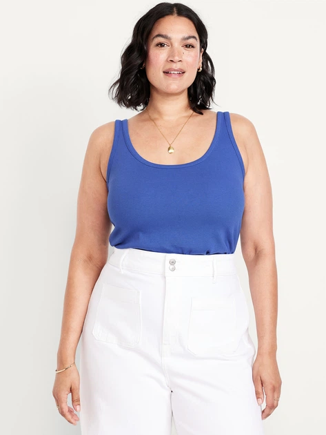 Женская майка Old Navy 1162035484 (Синий L) - Фото 6 Женская майка Old Navy 1162035484 (Синий L) - изображение 6