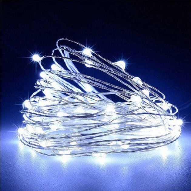 Гирлянда Роса 50 м LED с USB для декоративного освещения - Фото 1 Гирлянда Роса 50 м LED с USB для декоративного освещения - изображение 1