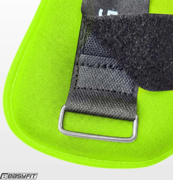 Утяжелители EasyFit EF-1005-G 2 х 0.5 кг для ног и рук Черные с салатовым (56003363) - изображение 6