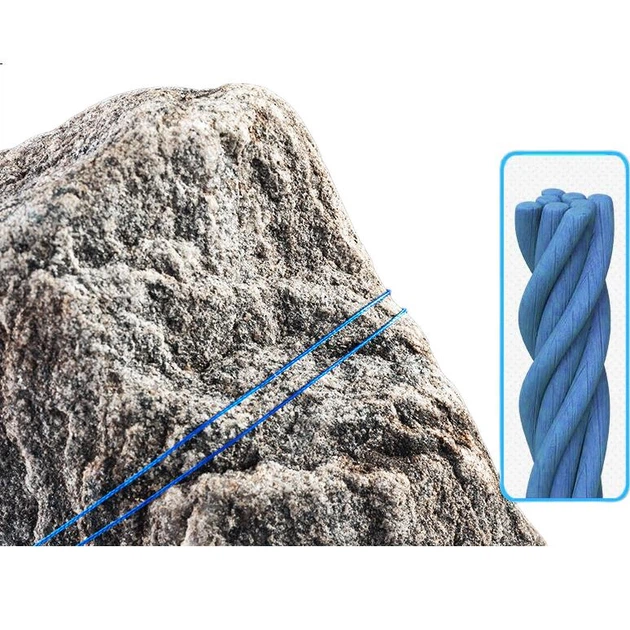 Леска GW Fishing Line, размер 2.0, 8-жильная, цвет «водная вода», Liangchen PE Line, длина 100 метров, высокая прочность на разрыв, износостойкая плетеная леска, снасти для ловли на искусственные приманки. - изображение 2