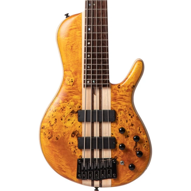 Бас-гітара Cort A5 Plus SC Amber Open Pore [169385] - зображення 3