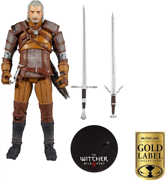 Фигурка Ведьмак Геральт из Ривии Золотая Колекция The Witcher Gaming Geralt McFarlane 13403-2 - Фото 1 Фигурка Ведьмак Геральт из Ривии Золотая Колекция The Witcher Gaming Geralt McFarlane 13403-2 - изображение 1