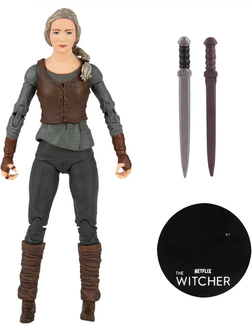 Фигурка Цири Ведьмак Геральт из Ривии Нетфликс Netflix The Witcher Ciri McFarlane 13808 - Фото 2 Фигурка Цири Ведьмак Геральт из Ривии Нетфликс Netflix The Witcher Ciri McFarlane 13808 - изображение 2