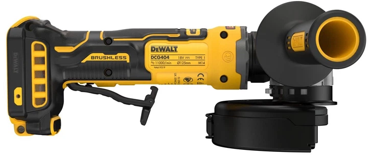 Akumulatorowa szlifierka kątowa DeWALT DCG404NT (5035048834527) - Zdjęcie 5 Akumulatorowa szlifierka kątowa DeWALT DCG404NT (5035048834527) - obraz 5