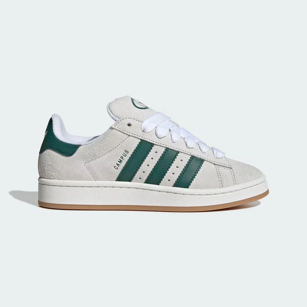 Кросівки Adidas Campus 00S W Crystal White/Core White/Collegiate Green 7/38.5/25см - Фото 1 Кросівки Adidas Campus 00S W Crystal White/Core White/Collegiate Green 7/38.5/25см - изображение 1