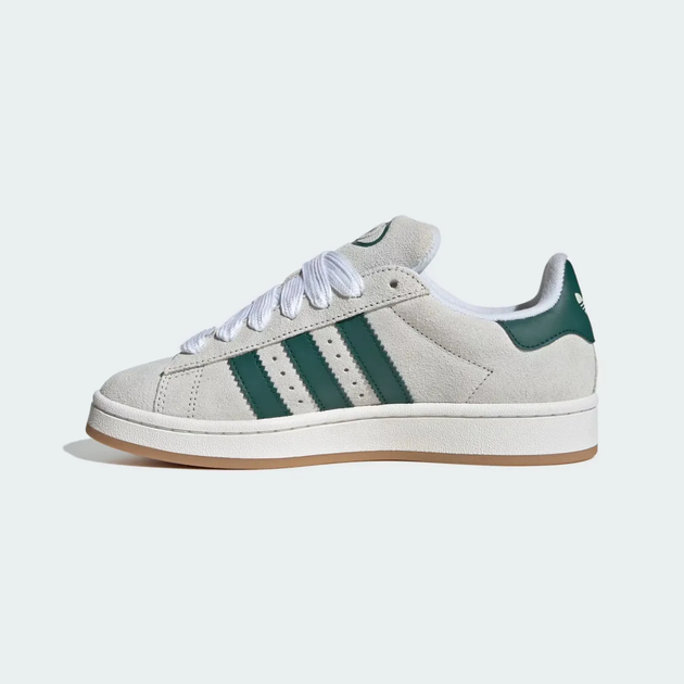 Кросівки Adidas Campus 00S W Crystal White/Core White/Collegiate Green 6/37.5/24.3см - изображение 2