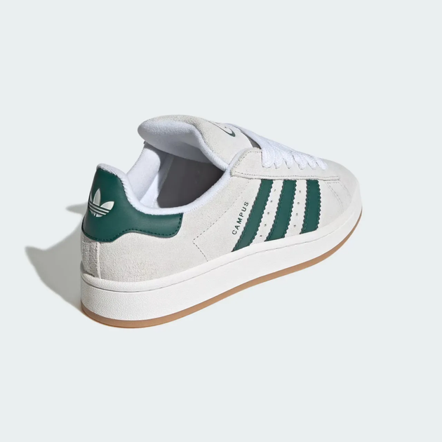 Кросівки Adidas Campus 00S W Crystal White/Core White/Collegiate Green 6/37.5/24.3см - изображение 4