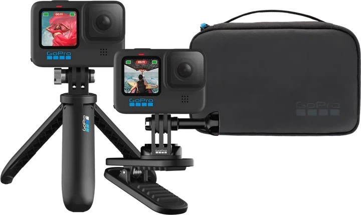 Набір дорожніх аксесуарів GoPro Travel Kit 2.0 (0810116384259) - Фото 1 Набір дорожніх аксесуарів GoPro Travel Kit 2.0 (0810116384259) - зображення 1