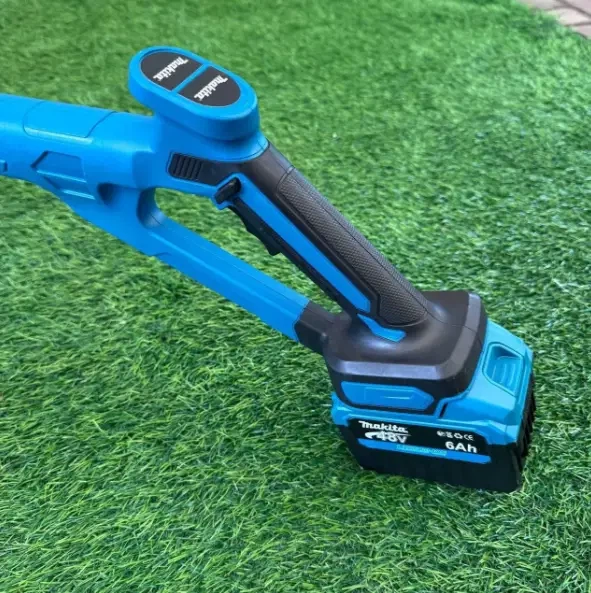Аккумуляторный культиватор Makita 48 В ручной мотокультиватор 6 А·ч бесщеточный с 2 аккумуляторами электротяпка для рыхления прополки обработки почвы сада огорода клумб 23 см - изображение 8