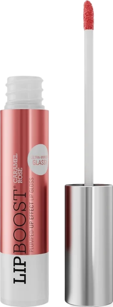 Блиск для збільшення об'єму губ Tolure Cosmetics Lipboost зволожувальний Caramel 8 мл (4260588891322) - зображення 2