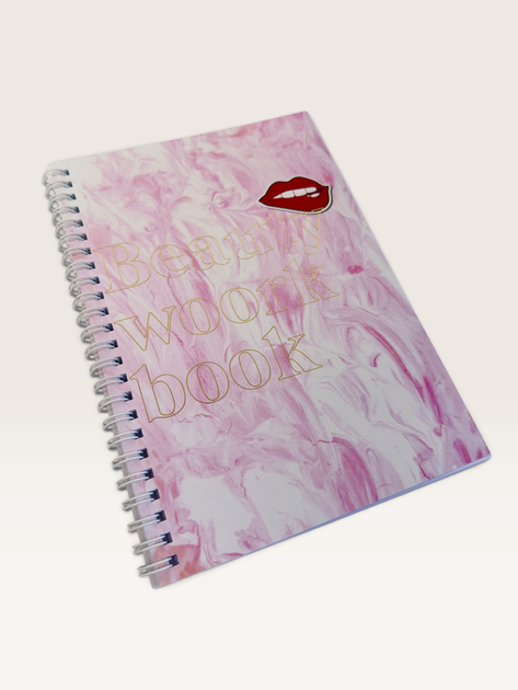 Блокнот Workbook формата А5 на спирали, в линейку с золотой фольгой, 40 листов - изображение 3