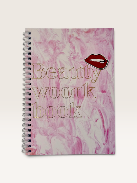 Блокнот Workbook формата А5 на спирали, в линейку с золотой фольгой, 40 листов - изображение 5