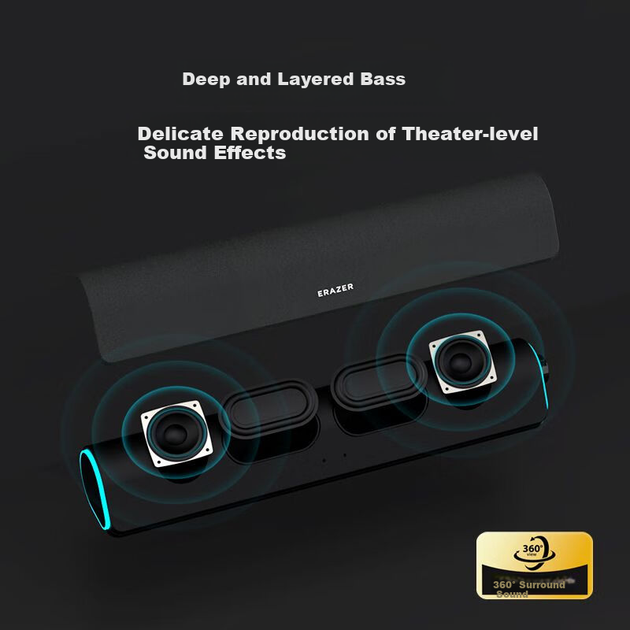 Портативная колонка Lenovo Ecosystem Yinengzhe 3W RGB - изображение 5
