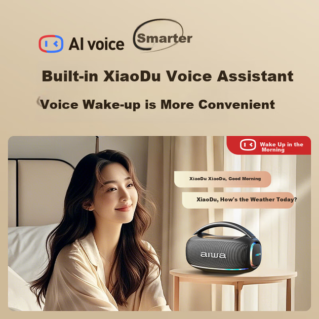 Портативная колонка Aiwa AH-22 20W RGB - Фото 6 Портативная колонка Aiwa AH-22 20W RGB - изображение 6