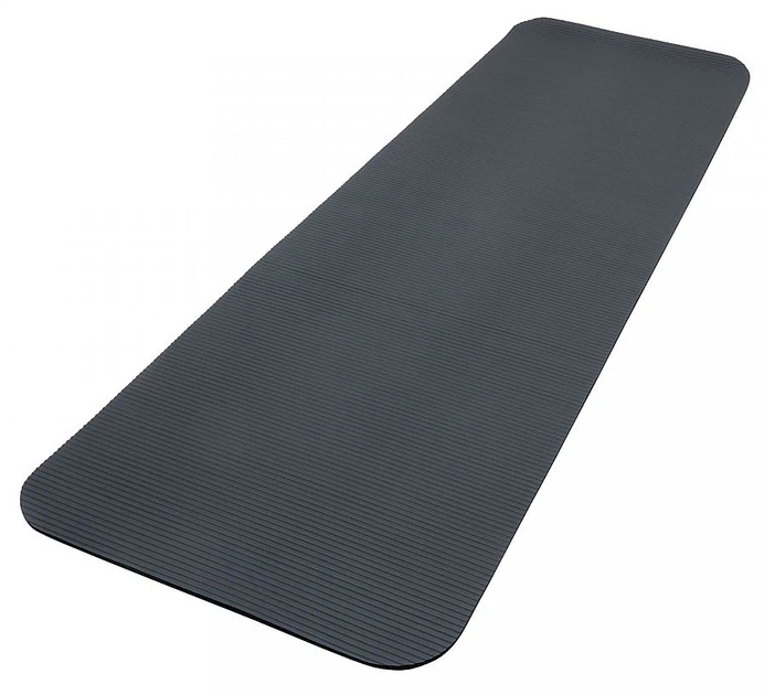 Килимок для тренувань Adidas Fitness Mat сірий 183х61х1 см для фітнесу і йоги спортивний килимок - зображення 3