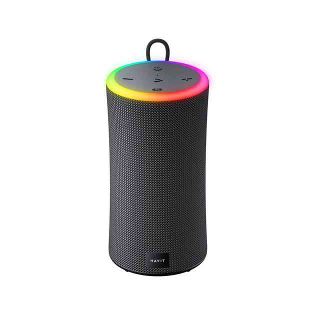Портативна колонка HAVIT HV-SK833BT 20 Вт RGB Black - Фото 2 Портативна колонка HAVIT HV-SK833BT 20 Вт RGB Black - зображення 2