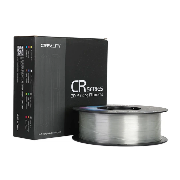 PETG Filament (пластик) для 3D принтера CREALITY 1кг, 1.75мм, прозрачный - Фото 5 PETG Filament (пластик) для 3D принтера CREALITY 1кг, 1.75мм, прозрачный - изображение 5