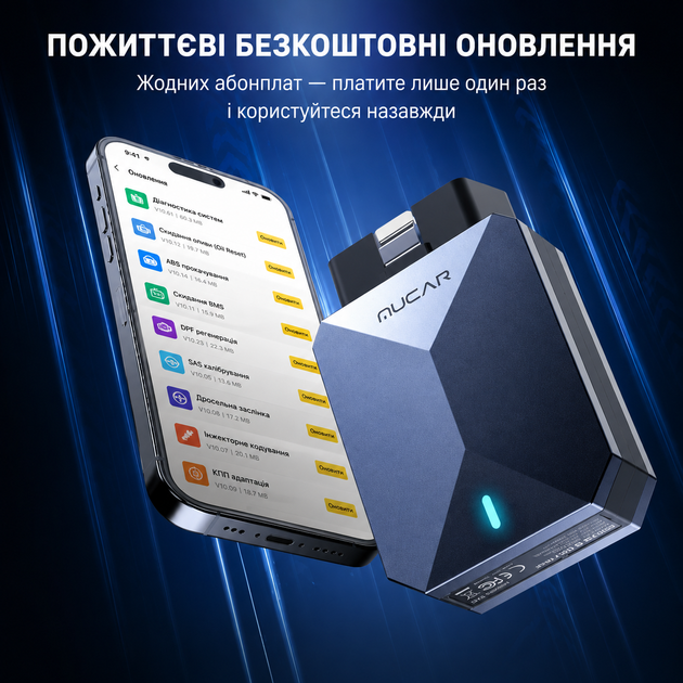 Автосканер Mucar BT200 MAX (бесплатные пожизненные обновления). - изображение 4
