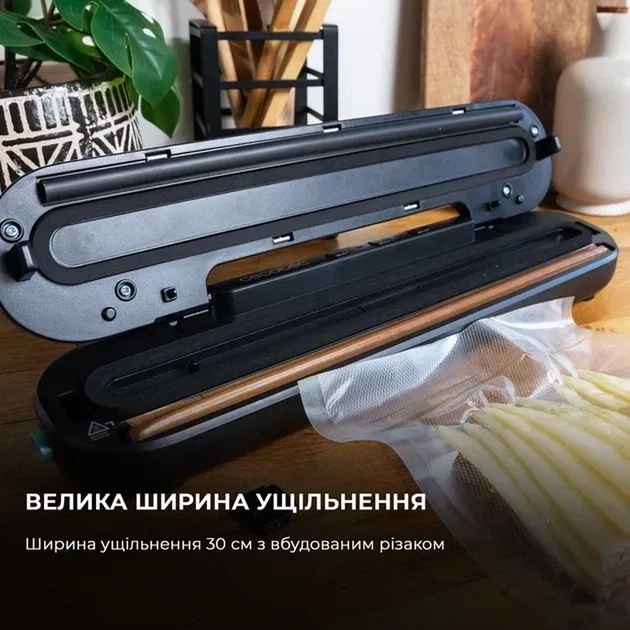 Вакууматор Cecotec SealVac Easy Magnetik (CCTC-04375) - Фото 4 Вакууматор Cecotec SealVac Easy Magnetik (CCTC-04375) - зображення 4