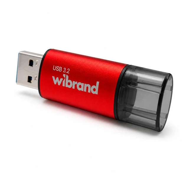 Флеш-накопичувач Wibrand USB 3.2 Gen1 Ladybug 16GB Red - зображення 3