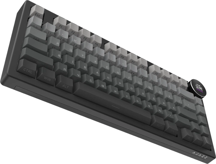 Бездротова механічна клавіатура Ajazz AK820 V2 White Peach Switch (AK820-V2-WP-S-BG) - зображення 4