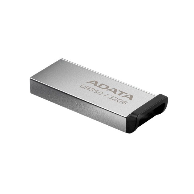 Флеш-накопичувач ADATA USB 3.2 UR 350 32Gb Silver/Black - изображение 3