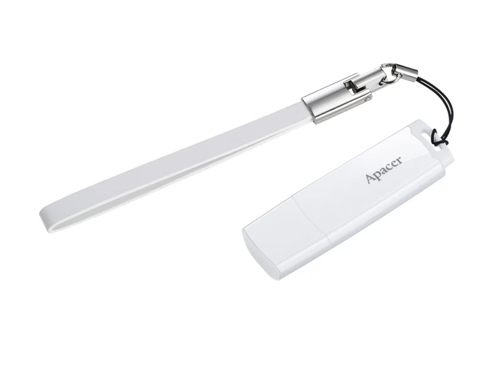 Флеш-накопичувач Apacer USB 2.0 AH336 32Gb White - Фото 3 Флеш-накопичувач Apacer USB 2.0 AH336 32Gb White - зображення 3