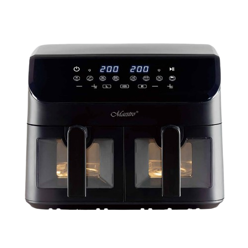 Аерофрітюрниця з двома чашами 4,5л + 4,5л 2000W MR-758 Maestro - изображение 4
