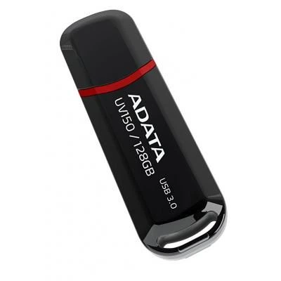 USB флеш накопитель ADATA 128GB UV150 Black USB 3.0 (AUV150-128G-RBK) - изображение 4
