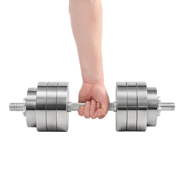 Гантелі Model Progressive, 74 кг (2×37) + з'єднювач - Фото 6 Гантелі Model Progressive, 74 кг (2×37) + з'єднювач - изображение 6