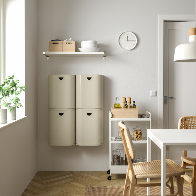 Кошик пластиковий з кришкою GARDSBUTIK IKEA 705.651.99 - зображення 7