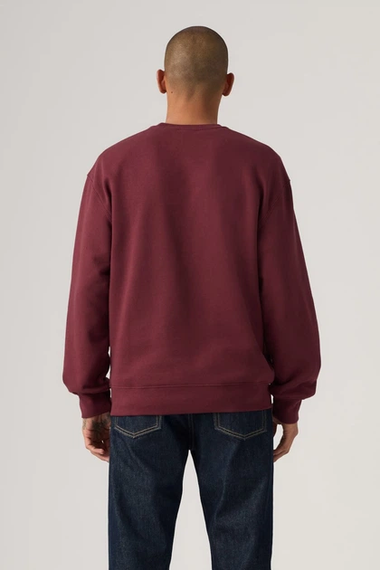 Світшот Levi's 50(L) Бордовий (156170) - Фото 3 Світшот Levi's 50(L) Бордовий (156170) - зображення 3