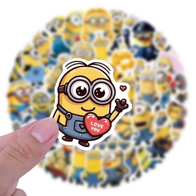 Стікери Міньйони 55 шт, Minions Посіпаки - зображення 7