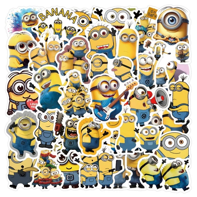 Стікери Міньйони 55 шт, Minions Посіпаки - зображення 8