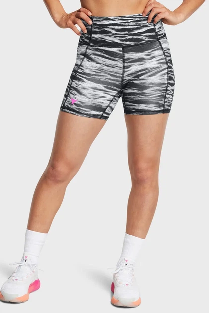 Жіночі чорні велосипедки з візерунком Pjt Rck HWT Shorts Tools Under Armour XL 1388091-001 - Фото 1 Жіночі чорні велосипедки з візерунком Pjt Rck HWT Shorts Tools Under Armour XL 1388091-001 - изображение 1