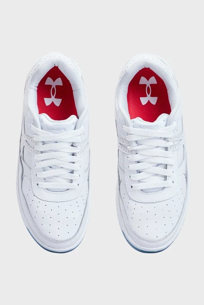 Жіночі білі шкіряні кросівки UA W Court 96 Under Armour 36,5 3028637-100 - изображение 4