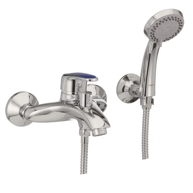 Змішувач для ванни HAIBA MAGIC 009 EURO BLUE (Колір хром) (HB0697) - Фото 1 Змішувач для ванни HAIBA MAGIC 009 EURO BLUE (Колір хром) (HB0697) - зображення 1