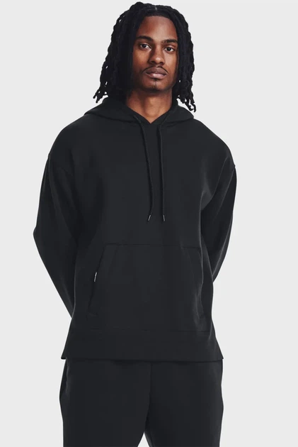 Чорне худі UA Summit Knit Hoodie (унісекс) Under Armour M 1377173-001 - изображение 3