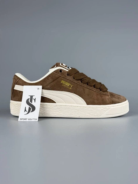 Женские кеды Suede XL Brown 39 (25 см) - Фото 1 Женские кеды Suede XL Brown 39 (25 см) - изображение 1