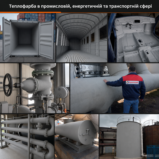 Рідка теплоізоляція для утеплення будь-яких поверхонь Теплофарба Керамічна БІЛА 3л - зображення 13