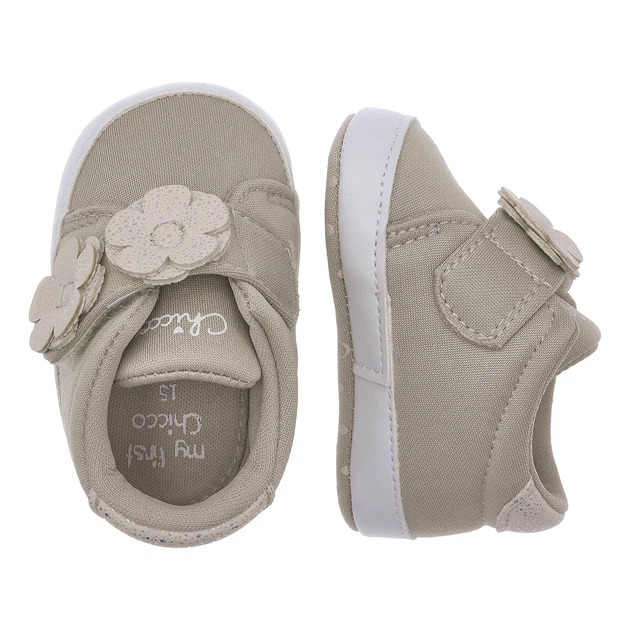 Пинетки Chicco Origami Beige, цвет бежевый, размер 18 (263.23006.400) - изображение 2